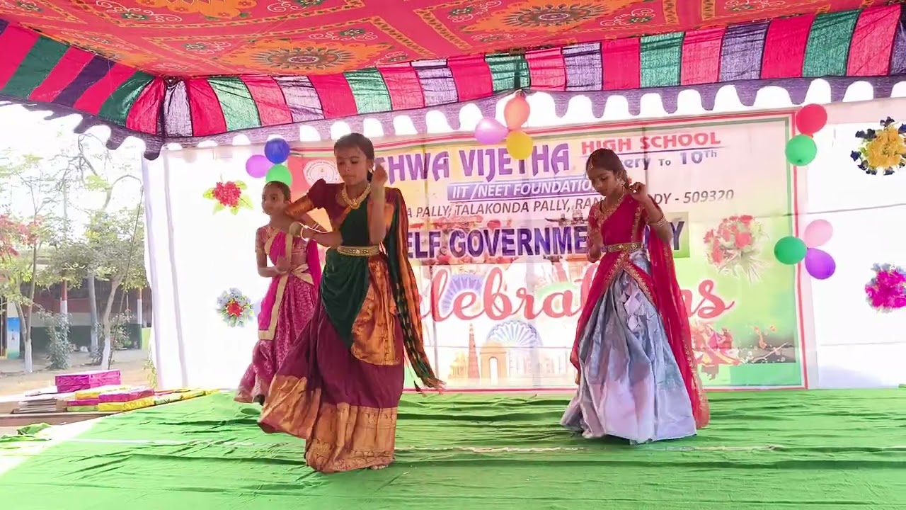 VISHWA VIJETHA HIGH SCHOOL -GATTUIPPALA PALLY SELF -GOVERNMENT - DAY  CELEBRATIONS DANCES 2025-26