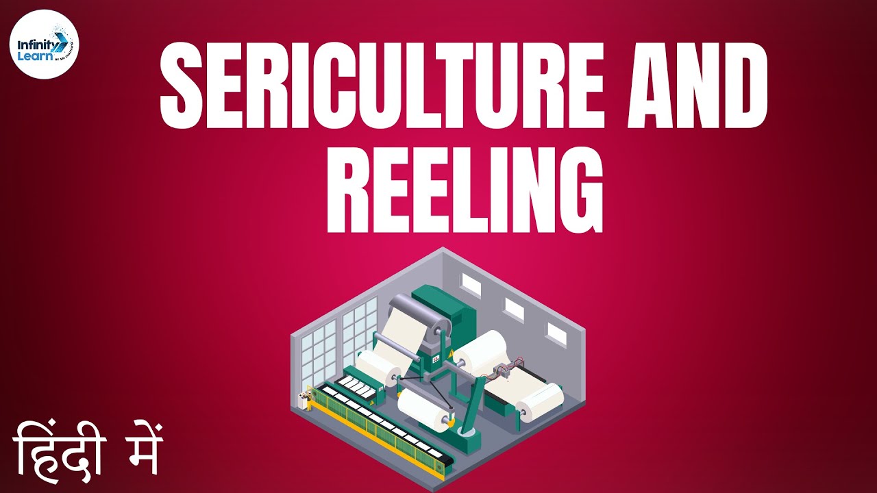 Sericulture and reeling - in Hindi (हिंदी में )