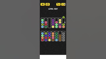 Ball sort puzzle level 1327 #ballsortpuzzleanswer #ballsortpuzzlewalkthrough #ballsortpuzzle