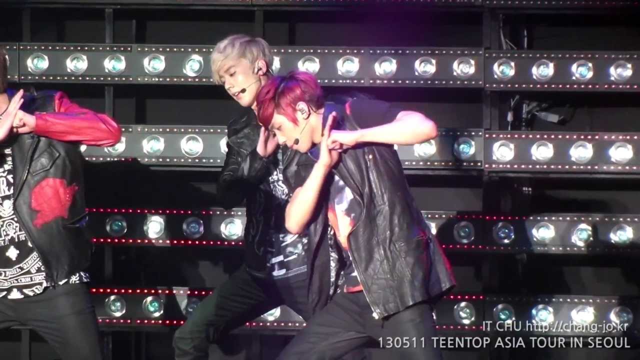 130511 TEEN TOP Asia tour in seoul - Clap Changjo ver
