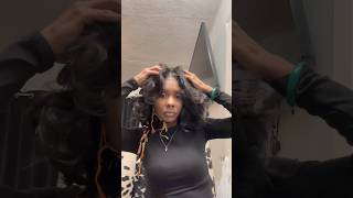 How to install quick weave bob with middle part #bob #hair #howto #quickweave #diy #hairstyle Content