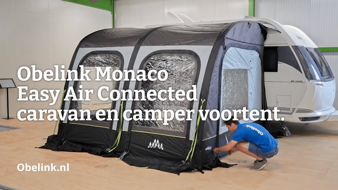 Obelink Monaco Easy Air Connected caravan en camper voortent | Productvideo | Obelink