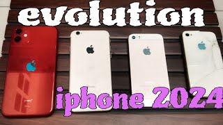 evolution iPhone 2024