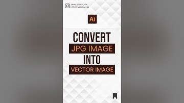 convert jpg image into vector image #adobeillustrator