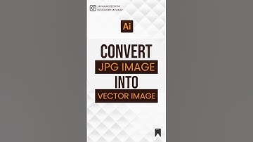 convert jpg image into vector image #adobeillustrator