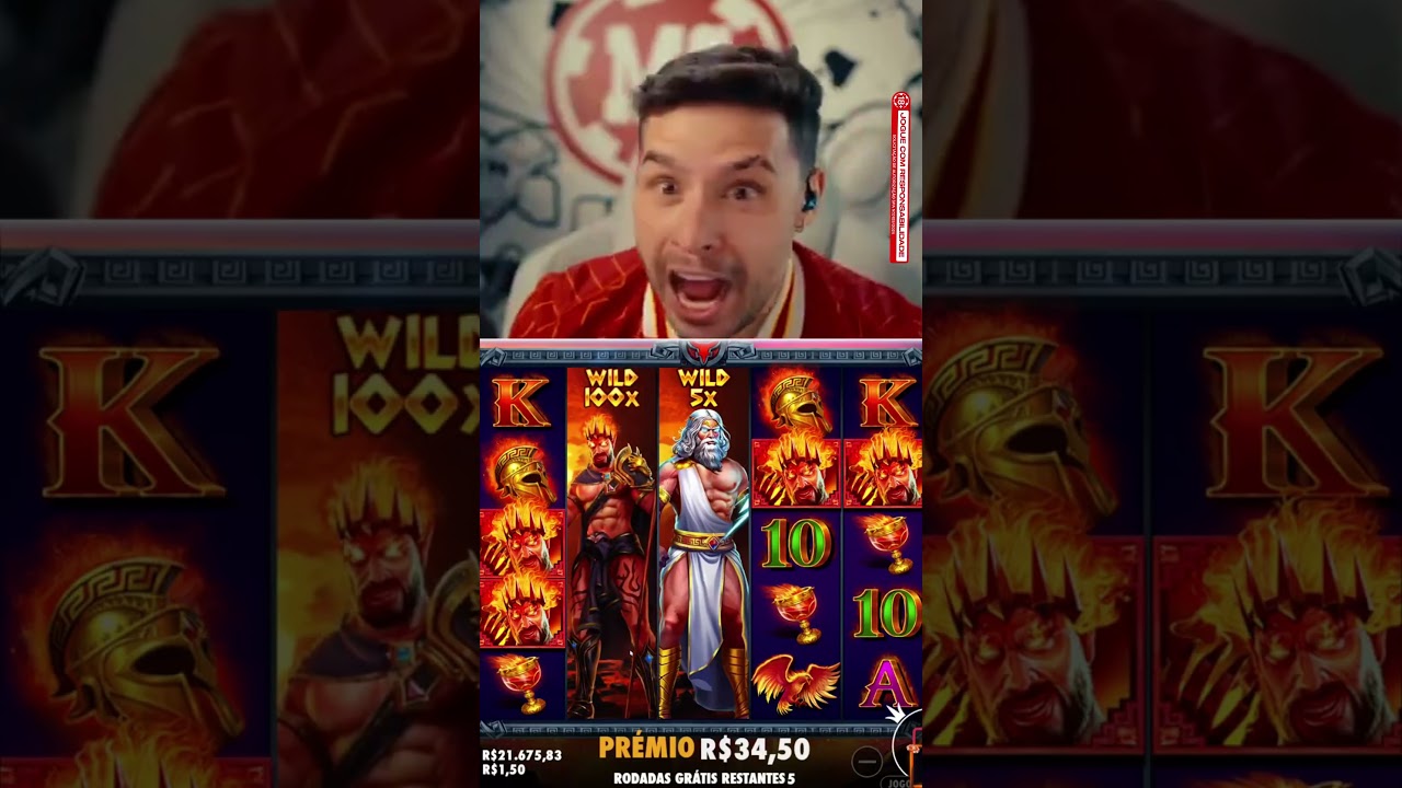 PEGUEI 100X NO ZEUS VS HADES DE FORMA INACREDITÁVEL!