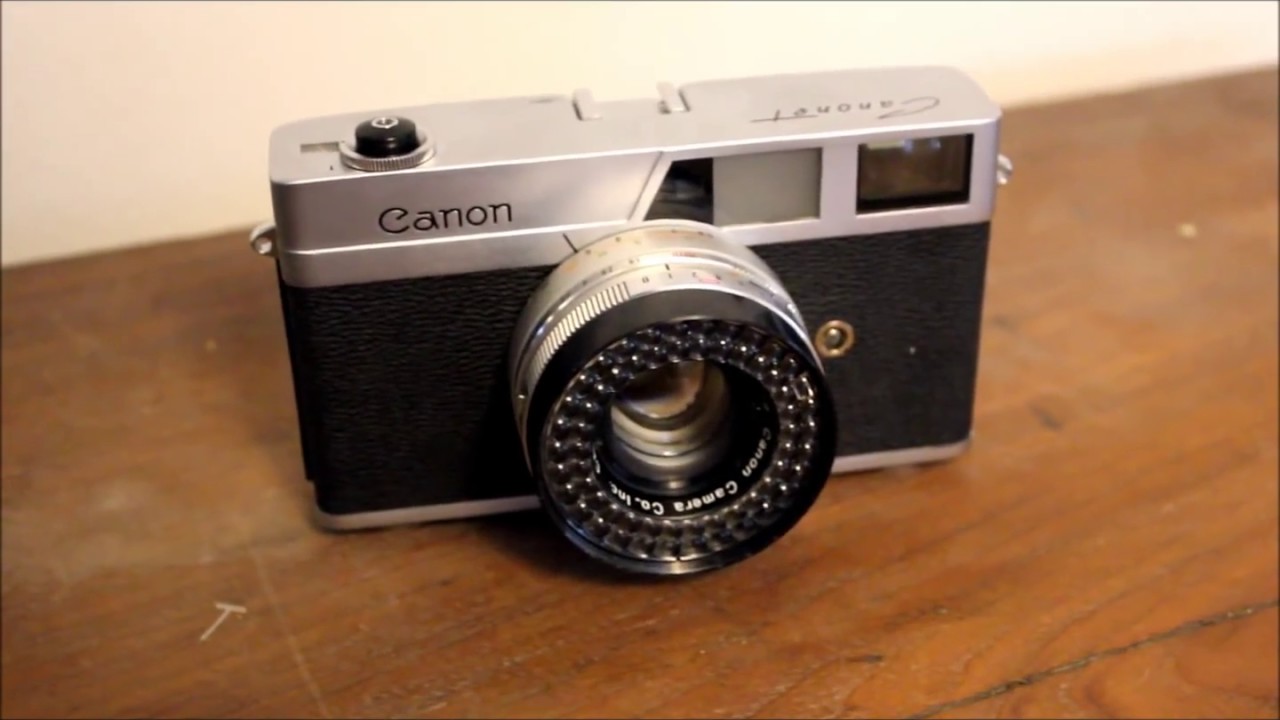 Canon Canonet Stuck Shutter - YouTube