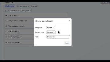 Creating Lessons on Pickcode Classroom
