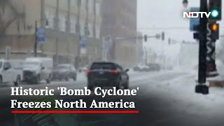 Historic "Bomb Cyclone" Freezes North America
