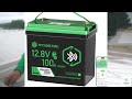 Review - HYSINCERE 12V 100Ah Bluetooth LiFePO4 Battery, Group 24 Lithium Battery, Low Tem