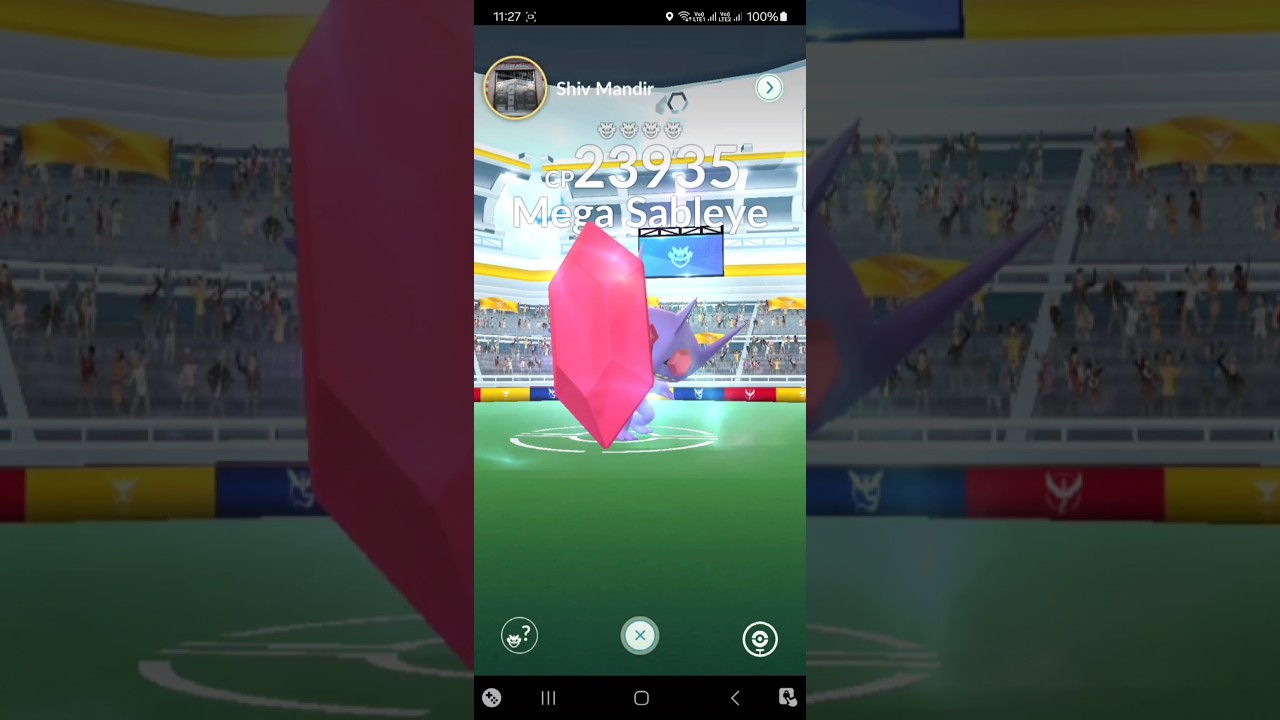 Mega Sableye Solo Raid 