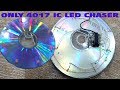ONLY 4017 IC LED CHASER