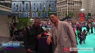 BAD BOYS RIDE OR DIE Berlin premiere Will Smith, Martin Lawrence, Adil & Bilall - May 27, 2024 4K