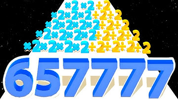 Number Run vs Layer Man - Level Up Number (ASMR, Max Level) New Update