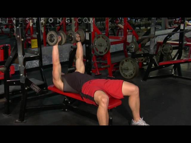 The dumbbell chest press can be performed on a flat bench an incline and on  a decline for targeting different p…