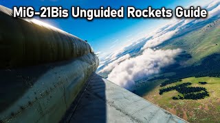 MiG-21Bis S-24 and S-5 Unguided Rockets Tutorial [DCS]
