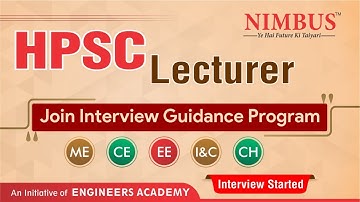 HPSC Lecturer interview preparation & Guidance | HPSC Lecturer Mock interview #nimbus