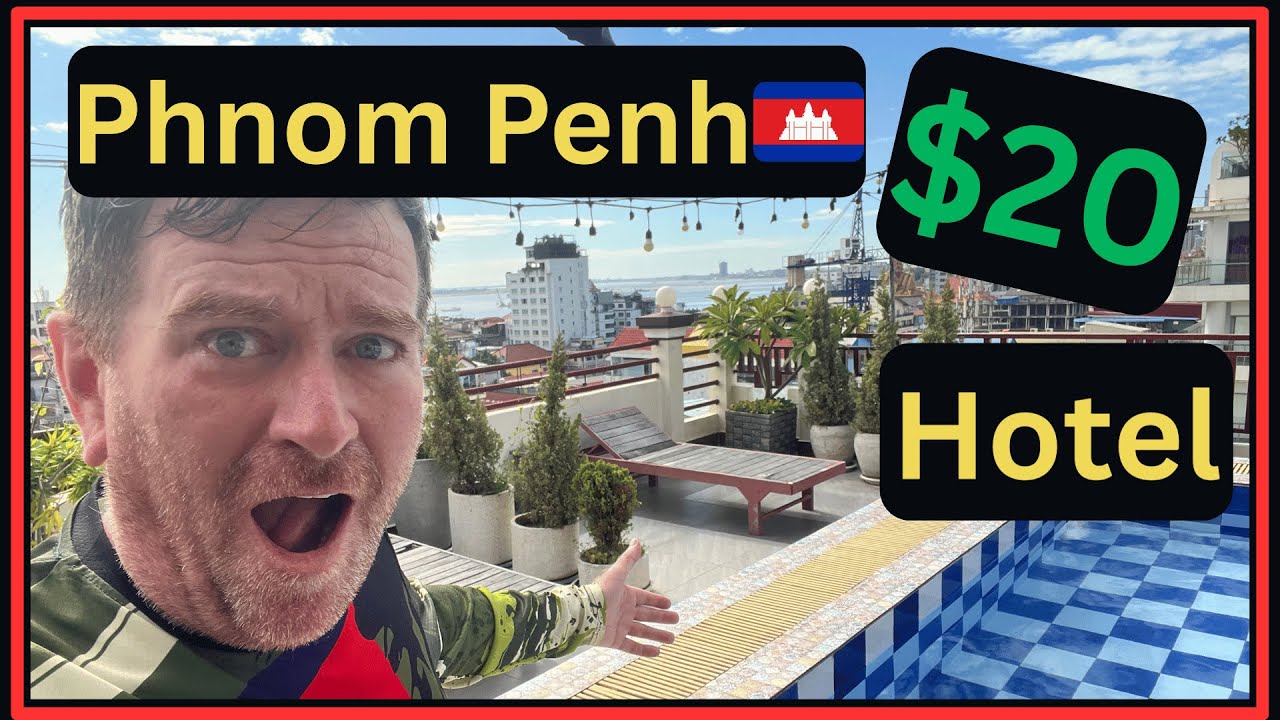 Best Cheap Hotel In Phnom Penh Cambodia 🇰🇭 Only  Per Night   4K
