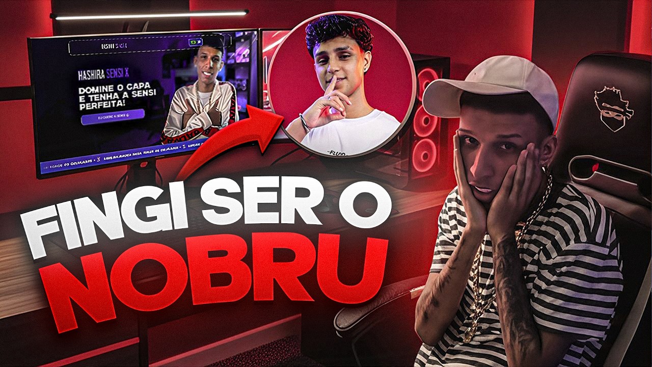 FINGINDO SER O NOBRU NO APOSTADO !!! PEDIRAM MINHA TELA !! FREE FIRE