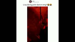 Blackpink Lisa pole dancing 😭