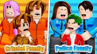 ROBLOX Brookhaven 🏡RP: Cop Family vs Crime Family | BrookieLeben