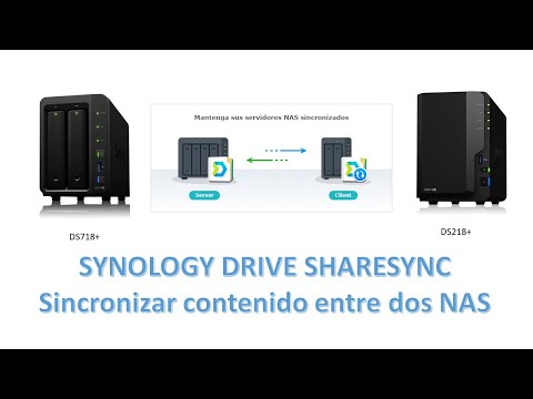 Synology Drive ShareSync - Sincronizando contenido entre dos NAS