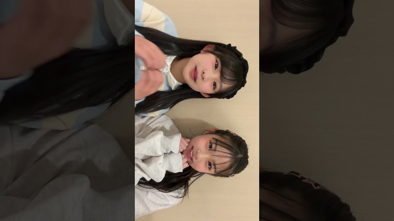 かんちゃんとしの💕かわいくおどってくれたよ🫶 #cuugal #キューガル #モデル #かんちゃん #しの