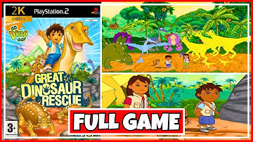 Go Diego Go: Great Dinosaur Rescue - FULL GAME - PS2 (PCSX2) - (No Commentary) - [2K 60FPS]