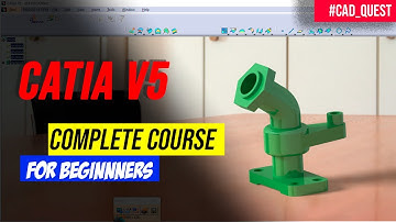 CATIA V5 TUTORIALS FOR BEGINNERS [COMPLETE COURSE] ll CATIA PRACTICE MODEL 25 II AUTOMOTIVE DESIGN