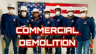 COMMERCIAL DEMOLITION - Office Space Interior Demolition