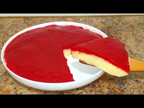 🍓Потрясающе Вкусный Клубничный Десерт без Желатина и Сливок 👍 Простой рецепт!