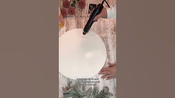 Decoupage with Tissue Paper, Gift Tissue DIY, DIY Farmhouse Door Hanger