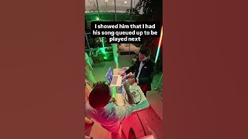 Thumbnail of His song request blew my mind #weddingdj #dj