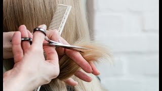 Creative Hair Cutting techniques | Creative Layered Bob Cut