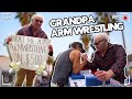 Can you beat this old man at arm wrestling for 500