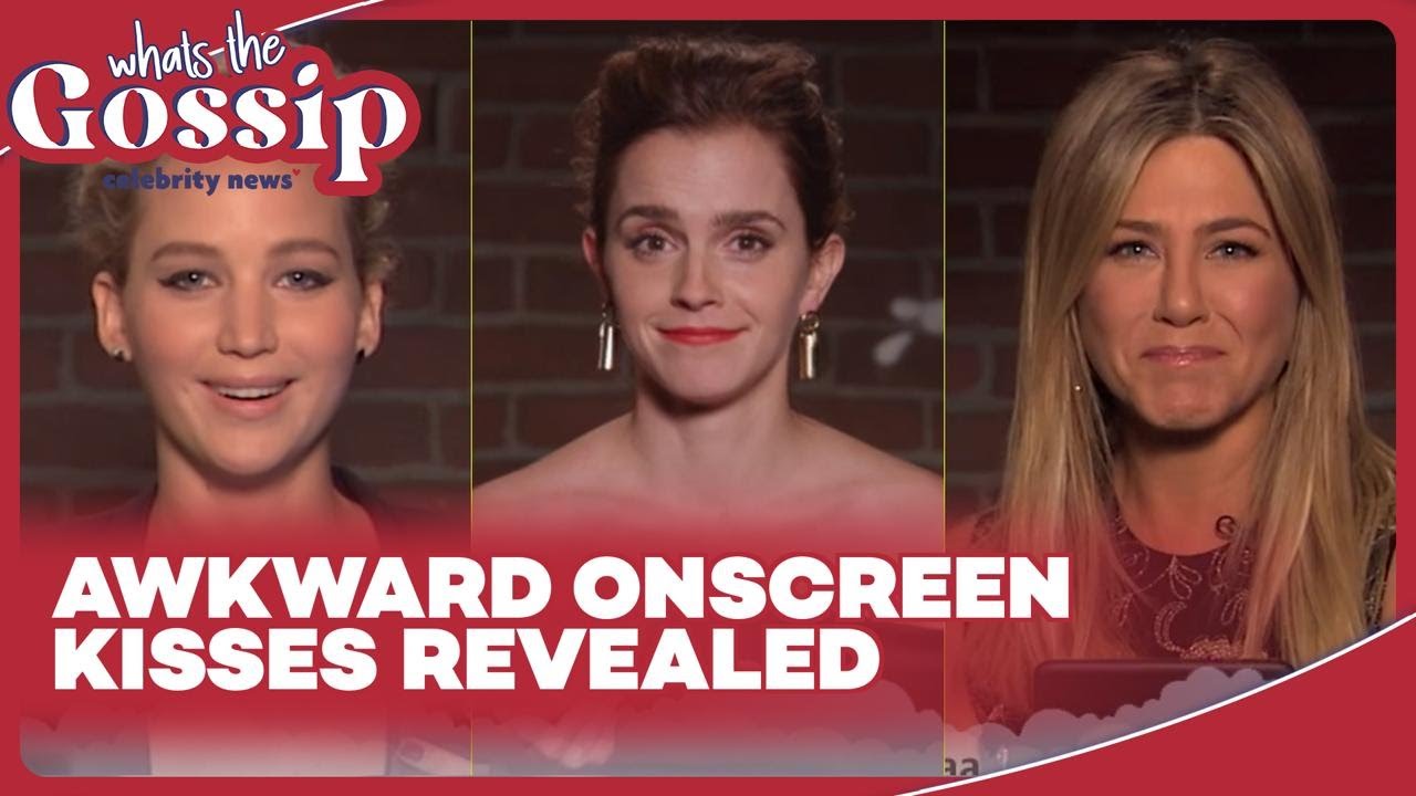 Stars Dish on Most Awkward Onscreen Kisses YouTube