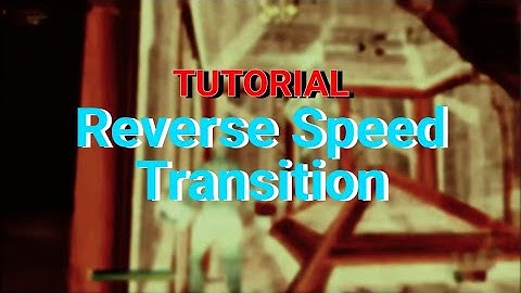 Tutorial : How To Make This *INSANE* Reverse Speed Transition - Premiere Pro