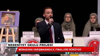 Münazara Yarışmasında Il Finalleri Sürüyor