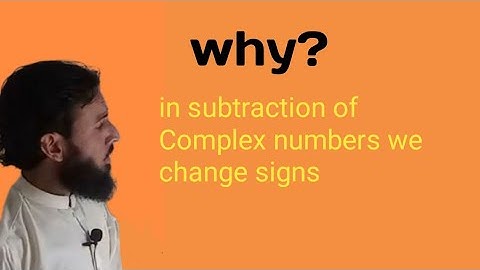 Subtraction and multiplication of complex numbers