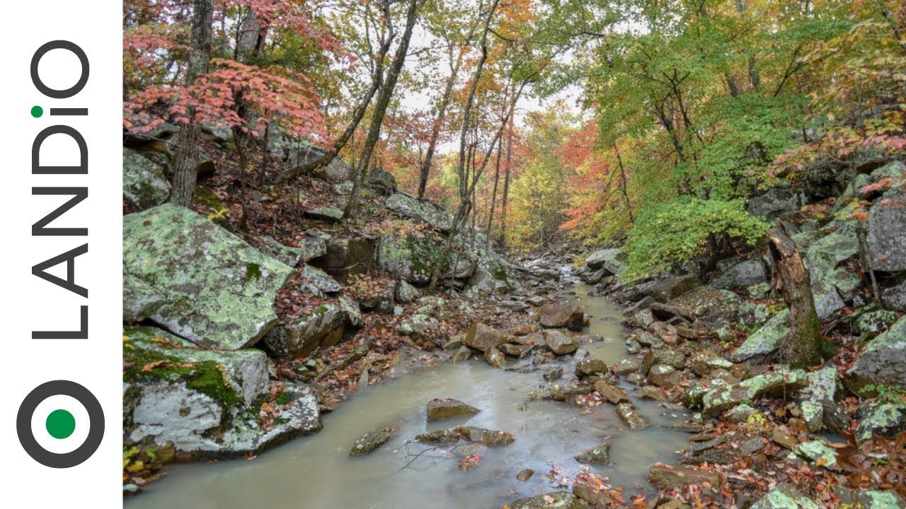 SOLD by LANDiO • Land in Oklahoma 4.6 Acre Wooded Homesite with Creek