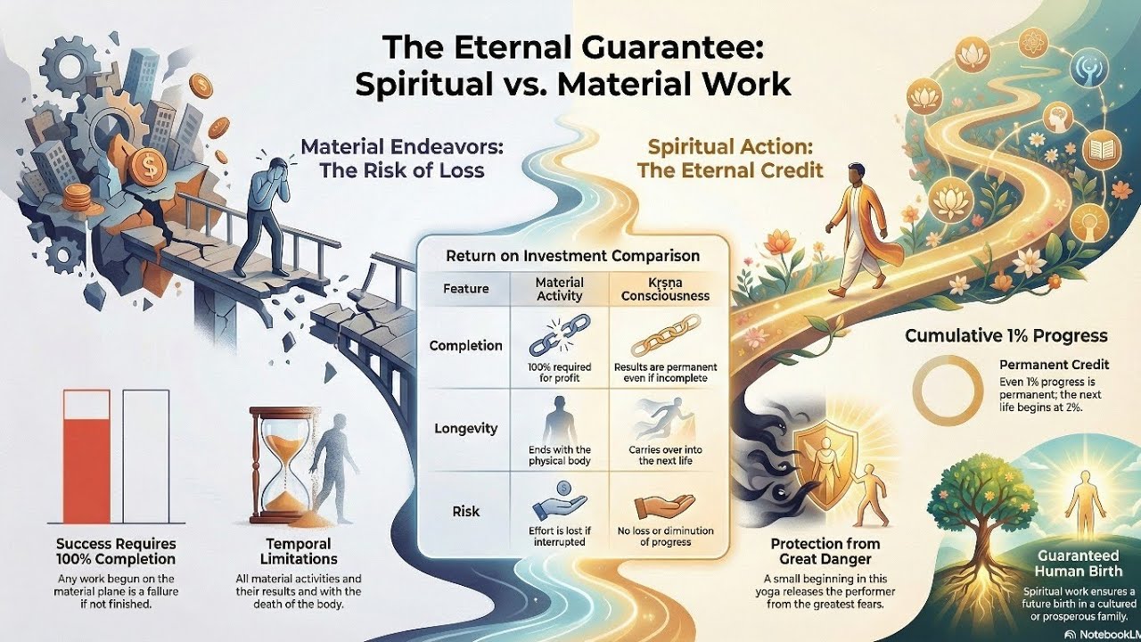 Bhagavad Gita 2.40 | Why Devotional Service Never Fails