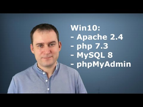 Установка Apache 2.4, PHP 7.3, MySQL 8 и phpMyAdmin