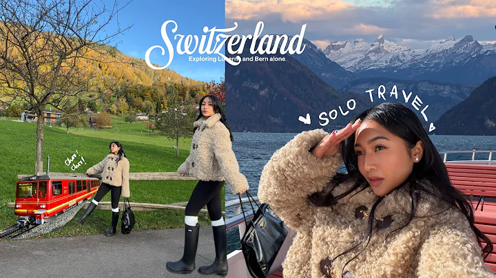 solo travel in switzerland 🐮 5 days in Lucerne & Bern⏤ boat ride to Mt. Rigi & Old town of Bern