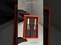 Alist Colleczioni | Hermès Kelly Gavroche Earrings Small Model 18K Rose Gold 18 Diamonds