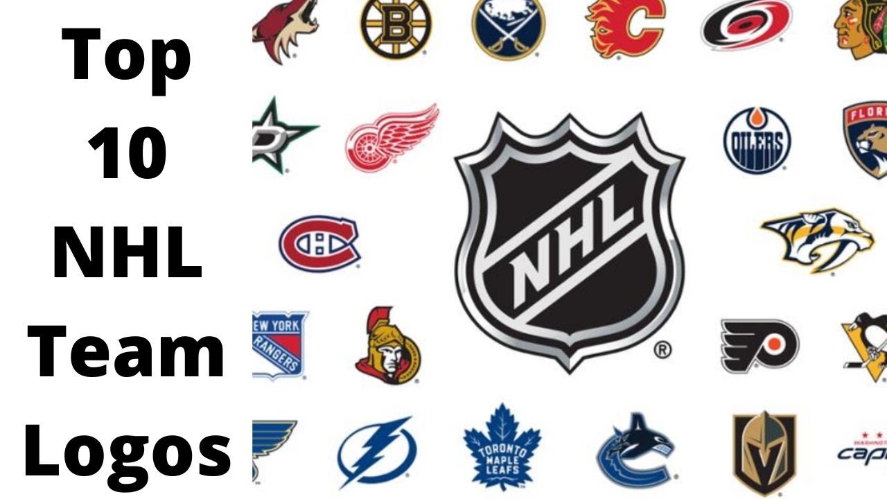 Top 10 NHL Team Logos YouTube