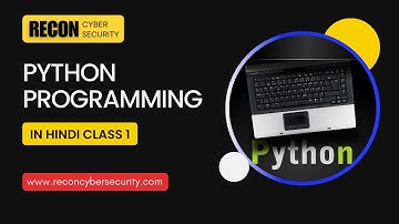 Master Python Programming: Free Course by Recon Cyber Security [2023]