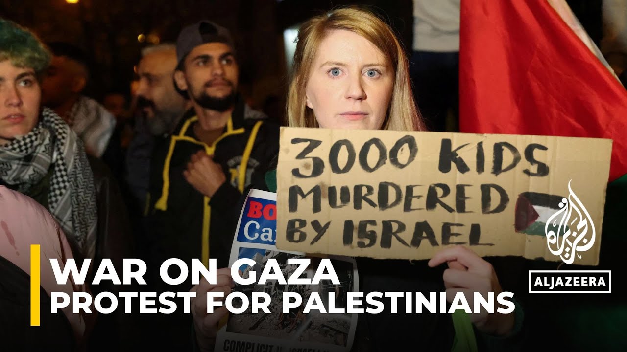 نائب بلجيكي ينضم إلى احتجاج تضامني مع الفلسطينيين: "نحن بحاجة إلى فرض عقوبات لإنهاء هذا الاحتلال".