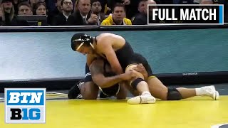 174 LBS: #3 Michael Kemerer (Iowa) vs. #1 Mark Hall (Penn State) | 2020 B1G Wrestling