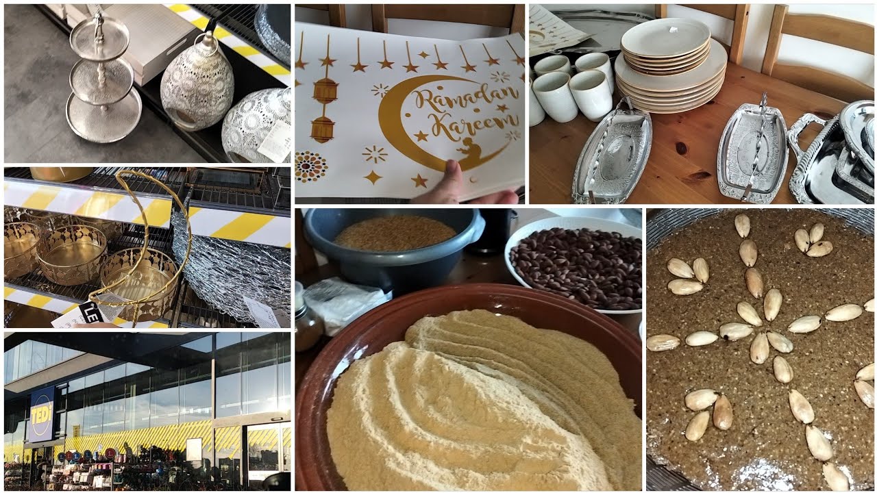 يومياتي في بلجيكا 🌹تحضيرات رمضان💪جولة في tedi✨هميزات لخديت✌️وجدت سلو حيدتو عليها🌟