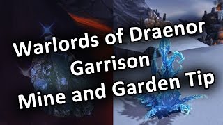 Garrison Mine and Garden Extra Materials Tip